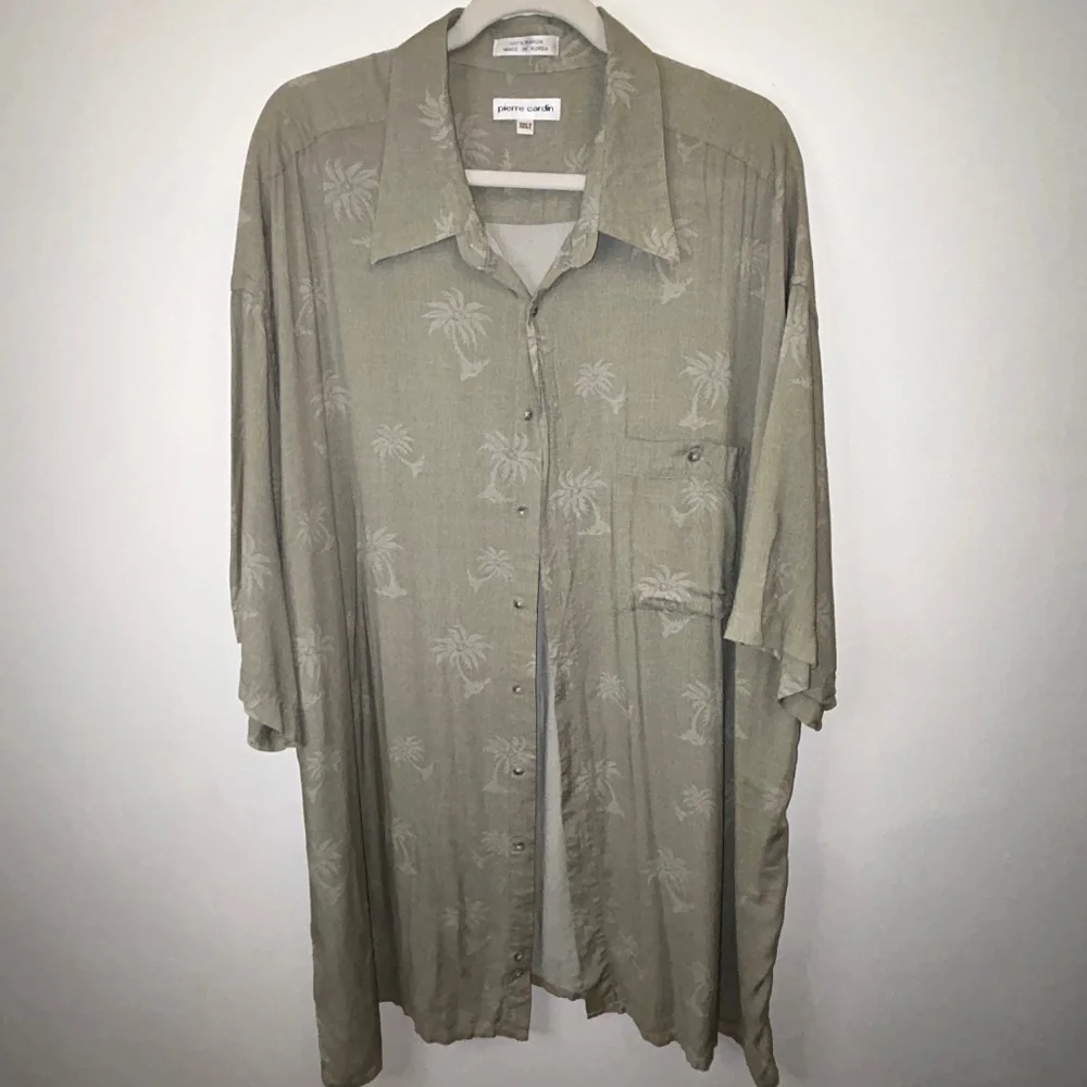 Pierre Cardin Palm Tree button down shirt